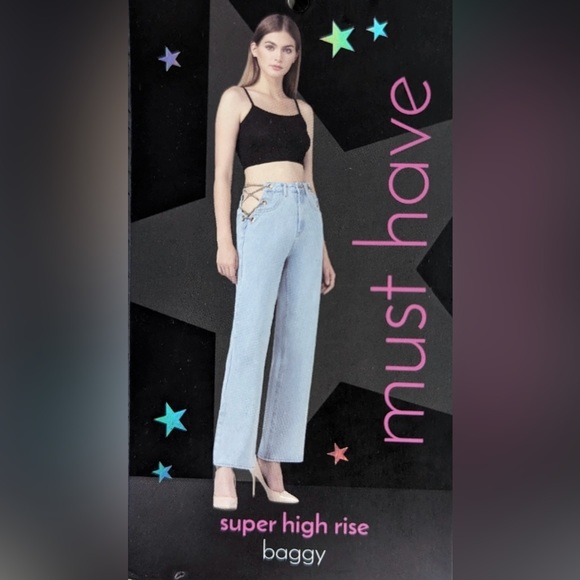 Simple Society baggy high rise jeans - Picture 5 of 13